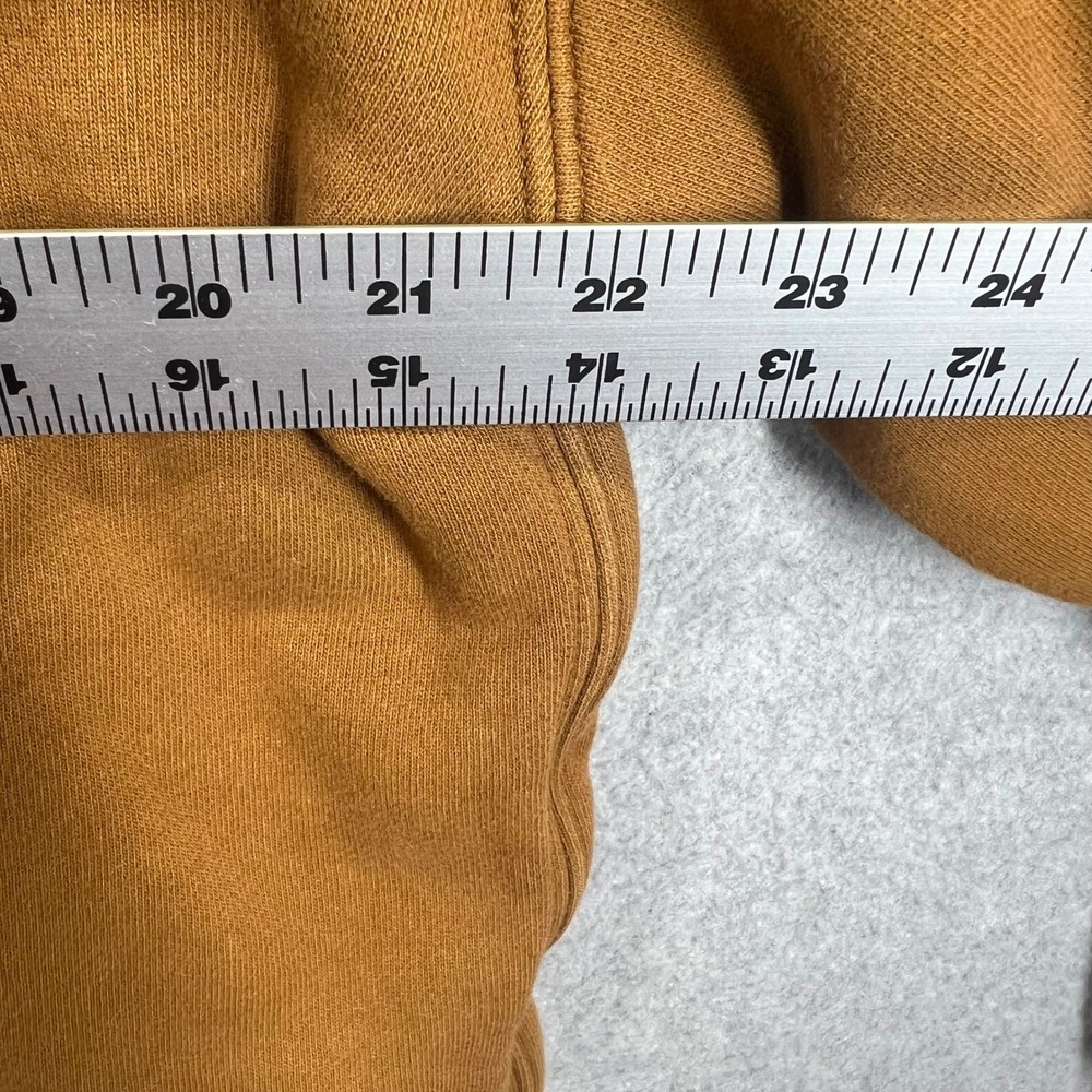 YZY Yeezy Gap Hoodie Womens S‎ Brown Double Layer Cropped Pullover EUC - Picture 6 of 7